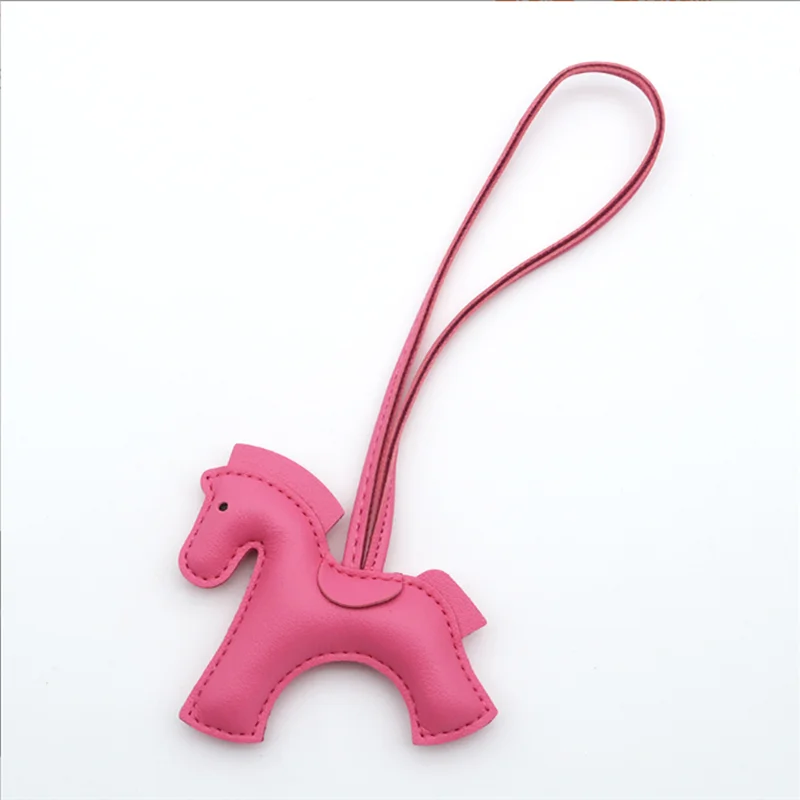 Fashion Bag Accessories Horse With Strings Rope Luxury Designer Strap Keychain Handbag Decoration 2025 New
