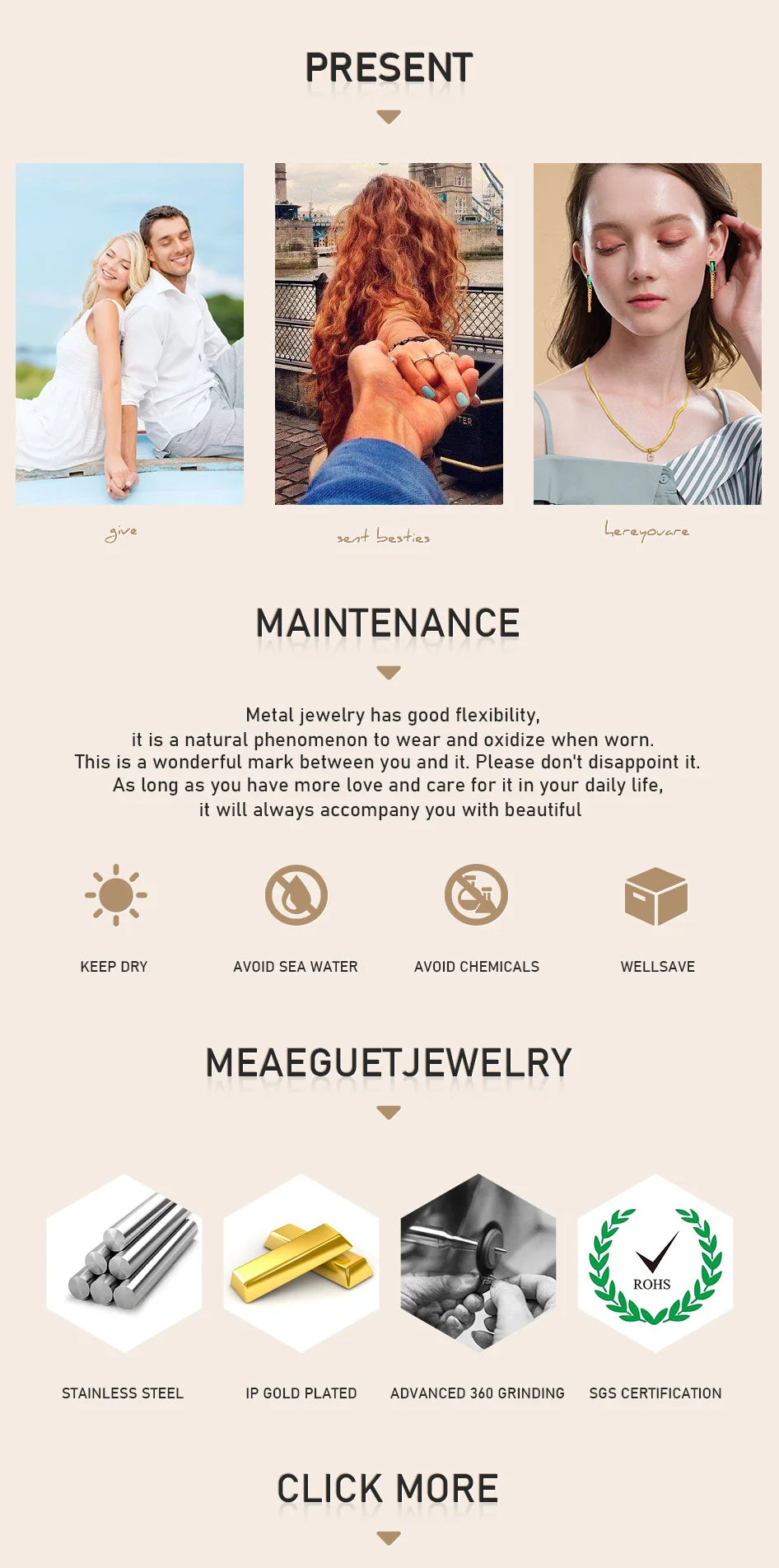 Pearl Choker Necklace for Women, 18K Gold Plated Stainless Steel Chain Necklace Adjustable, Everyday Jewelry Gift