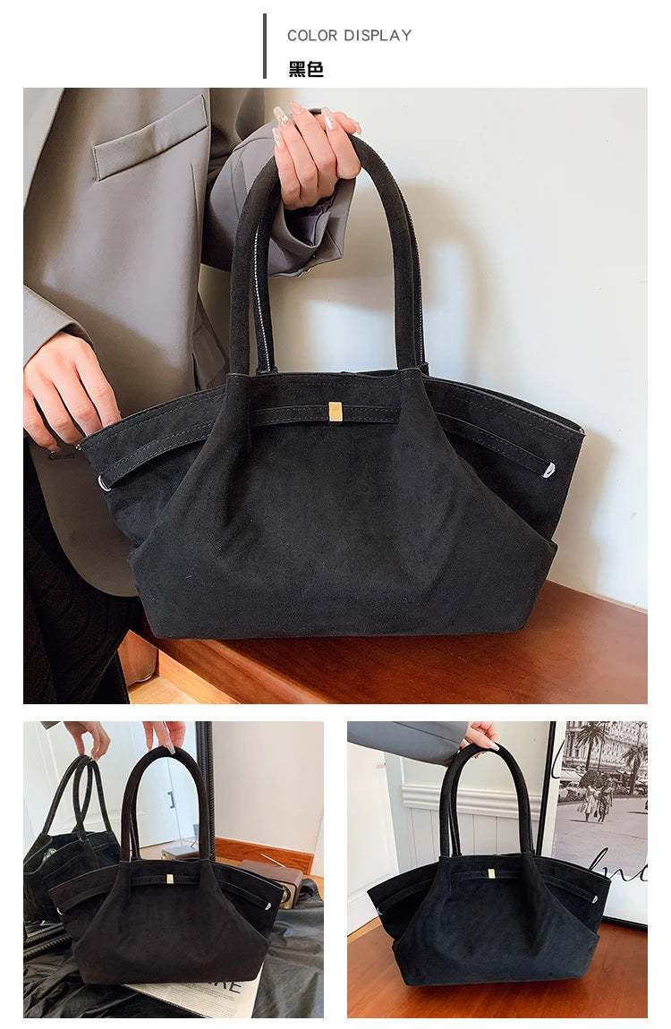 Fashion Large Capacity Tote Bag 2025 New Concise Versatile High Quality Women's Shoulder Bags Trend Commute Underarm Women's Bag