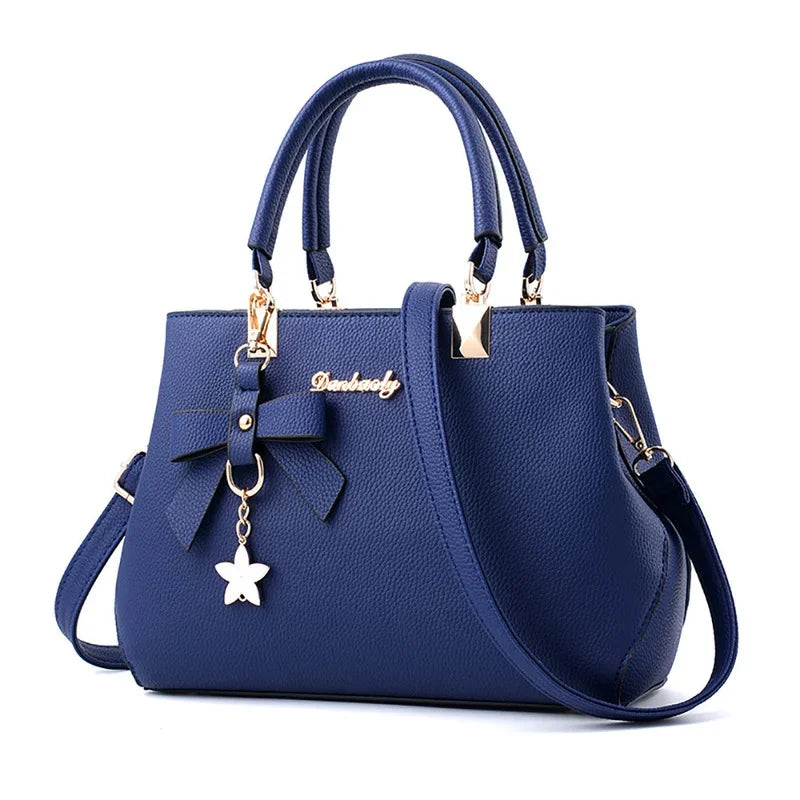 6 Colors Elegant Shoulder Bag Fashion Flowers Hand Bags for Women Luxury Designer Female Bags Plum Bowknot Sweet Crossbody Bag