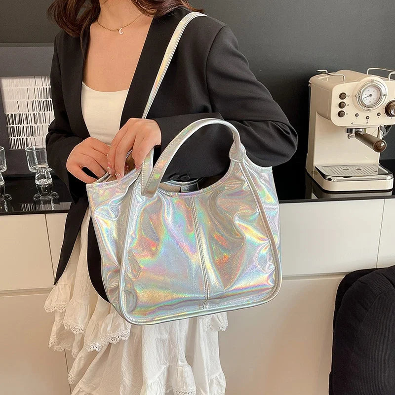 Fashion Leather Handbags for Women 2025 Luxury Handbags Women Bags Designer Large Capacity Tote Bag Shoulder Bags Sac a Main