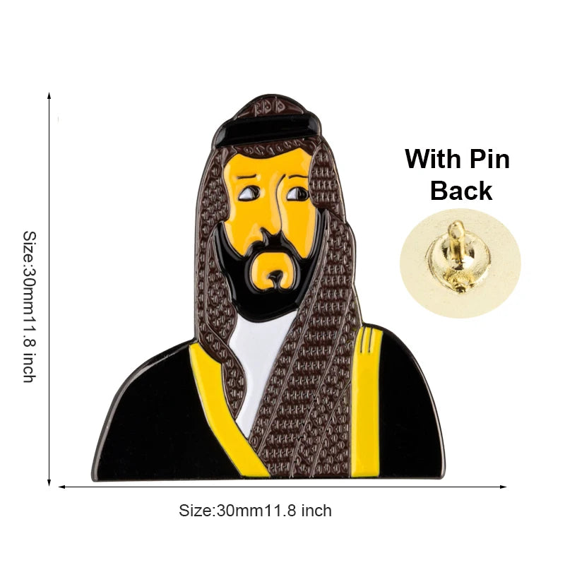 Saudi Arabia Flag Badge Flag Laple Pin Badges Flag Brooch