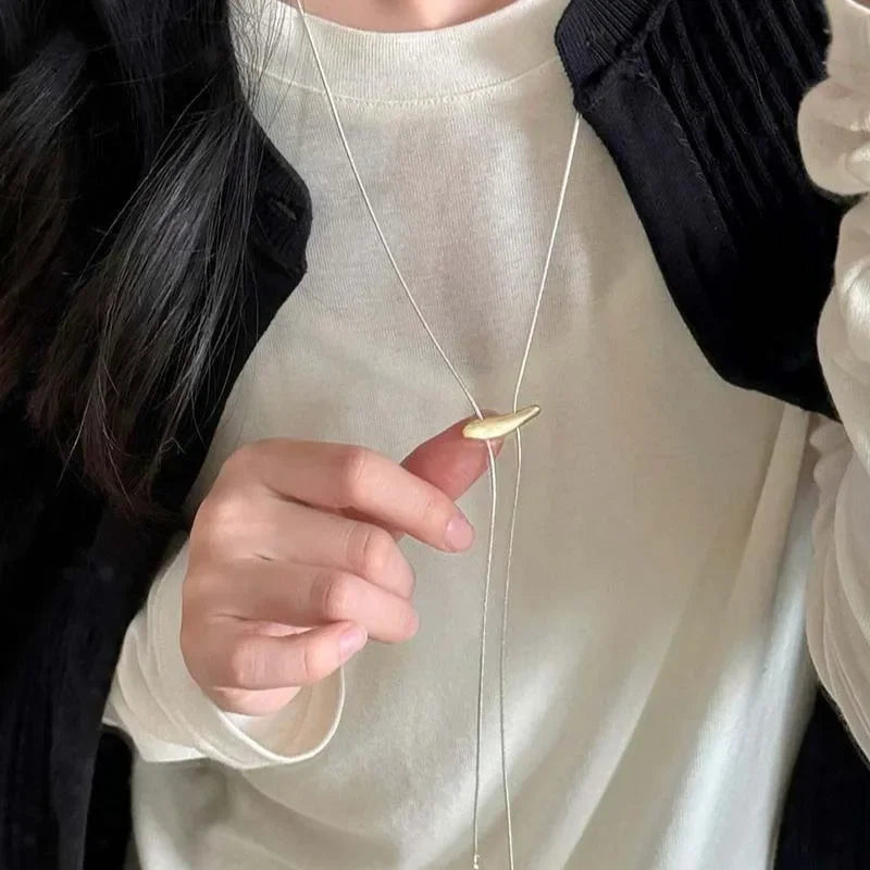 Fashion Necklace for Women Adjustable Geometric Simple Collares Para Mujer Elegant Retro Necklace Jewelry Accessories Gift