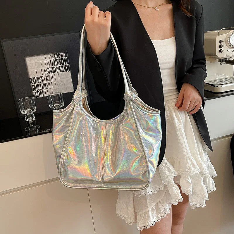 Fashion Leather Handbags for Women 2025 Luxury Handbags Women Bags Designer Large Capacity Tote Bag Shoulder Bags Sac a Main