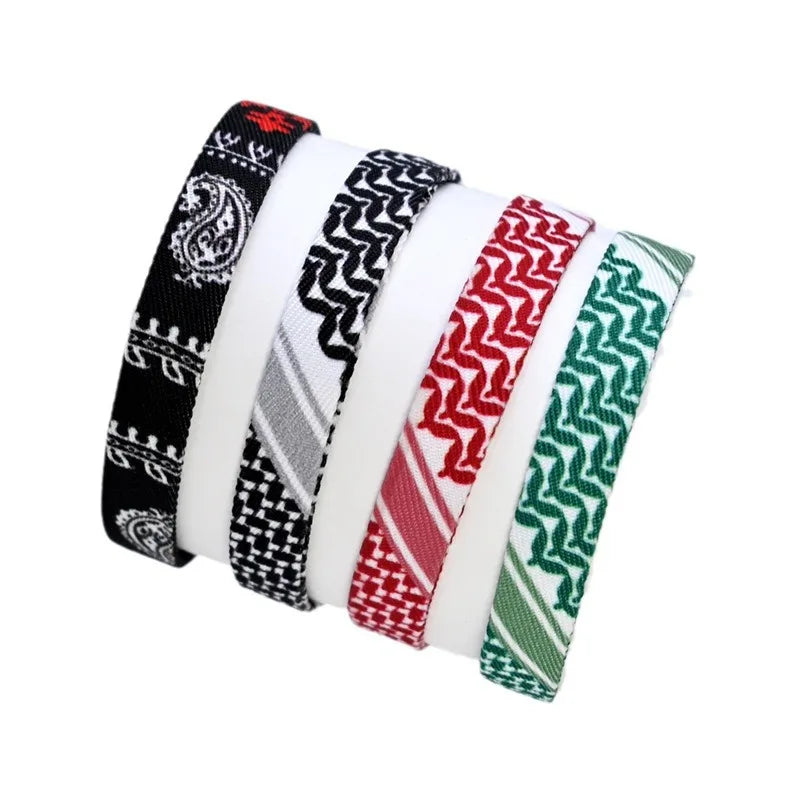 Braided Bracelets For Men And Women Personalized Fashion Jewelry Accessories Woven Handmade Bracelet Couple Gift Arabic New