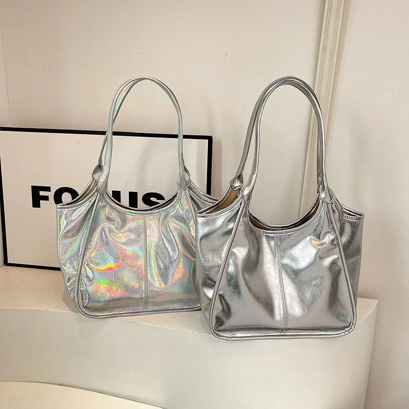 Fashion Leather Handbags for Women 2025 Luxury Handbags Women Bags Designer Large Capacity Tote Bag Shoulder Bags Sac a Main