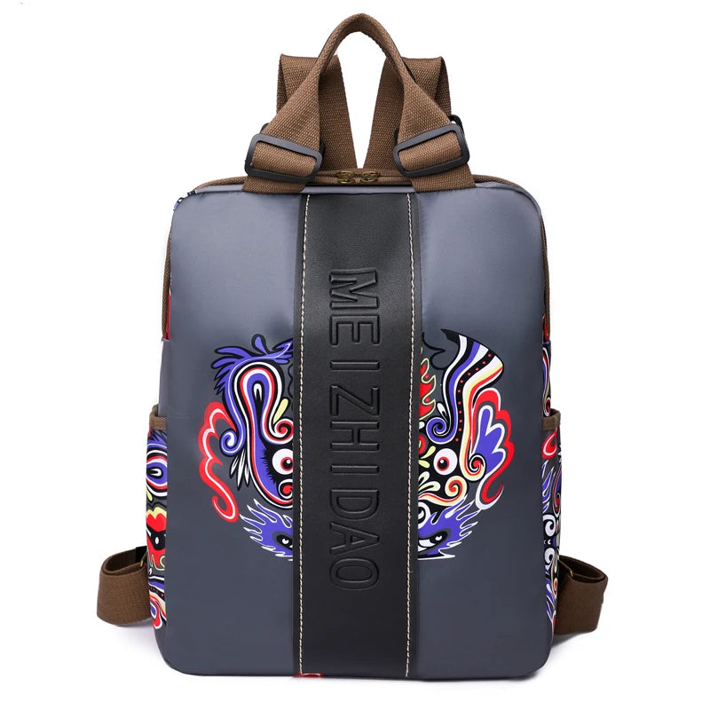 Fashion Designer Backpacks Female Canvas Bagpack Women Large Travel Bags School Backpack For College Students Shoulder Bag Sac