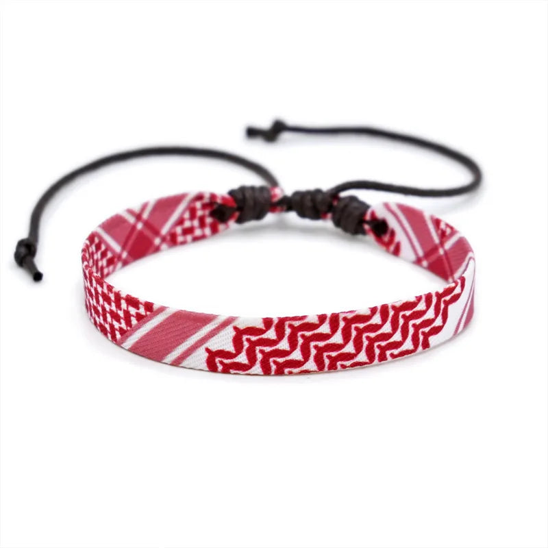 Braided Bracelets For Men And Women Personalized Fashion Jewelry Accessories Woven Handmade Bracelet Couple Gift Arabic New
