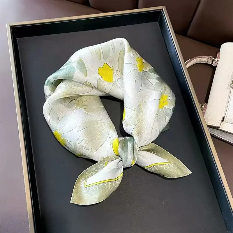 وشاح حريري طبيعي 100%، شال نسائي، أوشحة، أوشحة نسائية، أوشحة، أوشحة جديدة للرقبة والشعر، شال صغير للمكتب، شال باشمينا، حجاب نسائي، باندانا