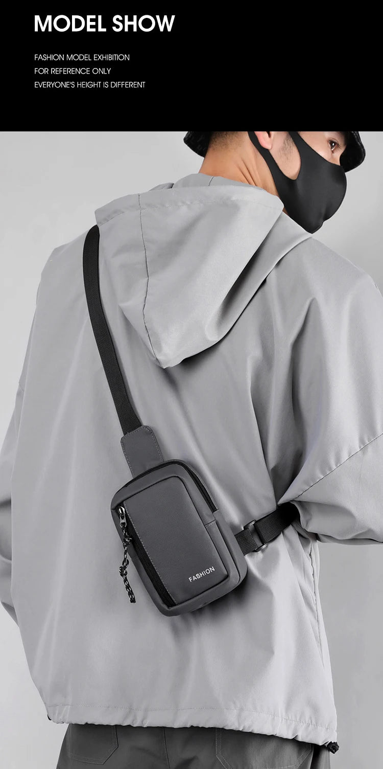 2023 Men's Bag Fashion Oxford Small Casual Men Mini Handbags Male Cross body Shoulder Messenger Bags For Men Purses and Handbags