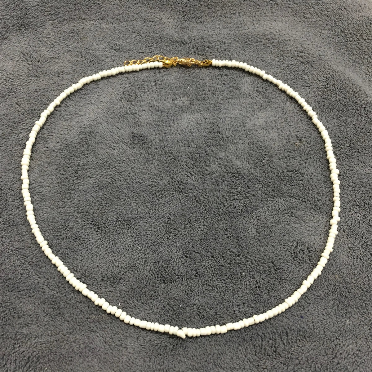 Handmade Necklace for Girl and Women Colorful Seed Beads Cute Romantic Choker Jewelry Gift Friend White Black Fashion Necklace