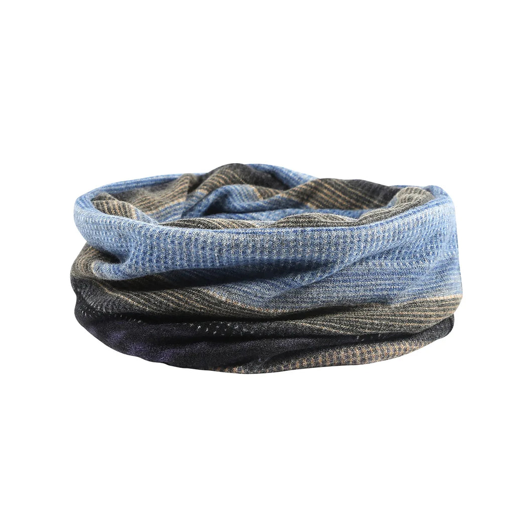 Graffiti scarf dual purpose hood,High quality of female and Men's cap, Baotou Hat, breathable sleeping hat,Striped Bohemian hat