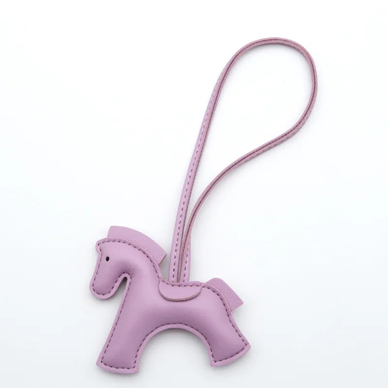 Fashion Bag Accessories Horse With Strings Rope Luxury Designer Strap Keychain Handbag Decoration 2025 New