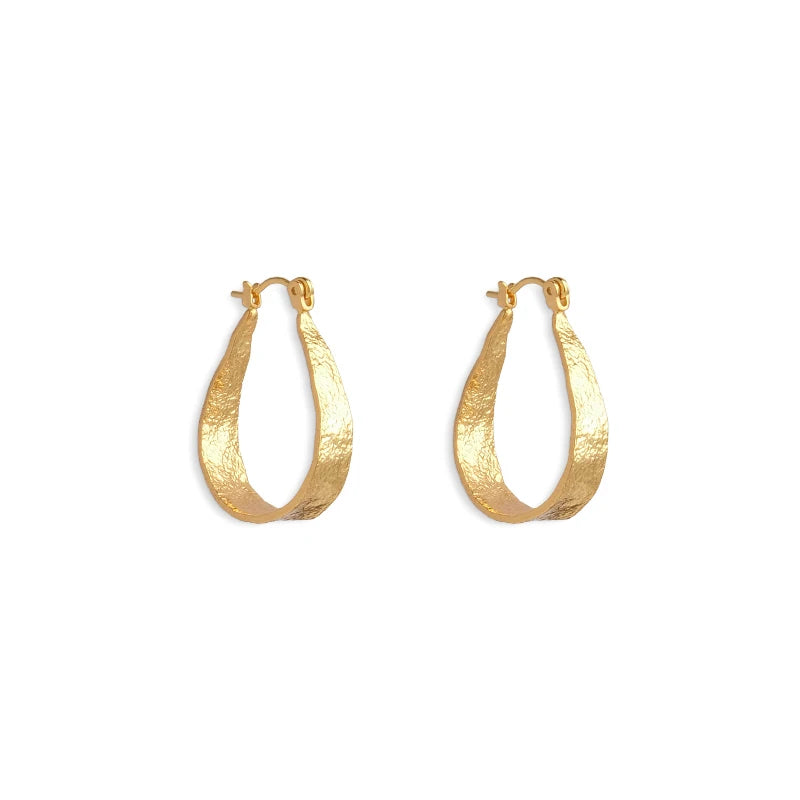 Earrings for Women Piercing Geometric Jewelry Woman Hoop Earring Gold Plated Bijouterie Female Hoops Fashion Piercin