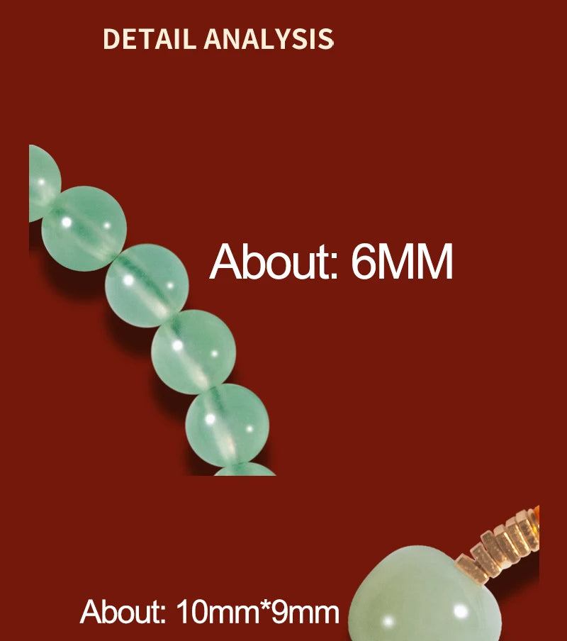 Women's Handmade Bracelet Round Beads With S925 Silver Gold-Plated Enamel - Multiple Styles Straight For Birthday Gift