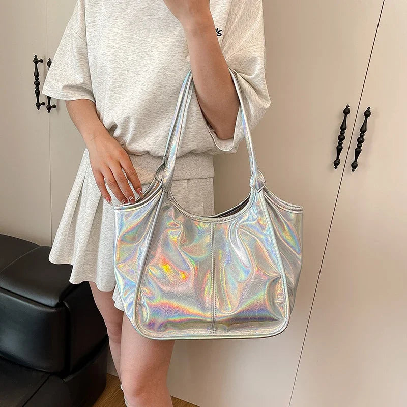 Fashion Leather Handbags for Women 2025 Luxury Handbags Women Bags Designer Large Capacity Tote Bag Shoulder Bags Sac a Main