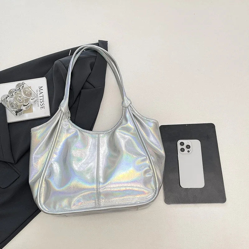 Fashion Leather Handbags for Women 2025 Luxury Handbags Women Bags Designer Large Capacity Tote Bag Shoulder Bags Sac a Main