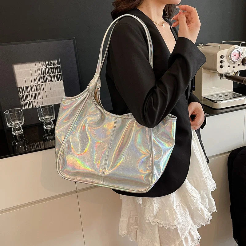 Fashion Leather Handbags for Women 2025 Luxury Handbags Women Bags Designer Large Capacity Tote Bag Shoulder Bags Sac a Main