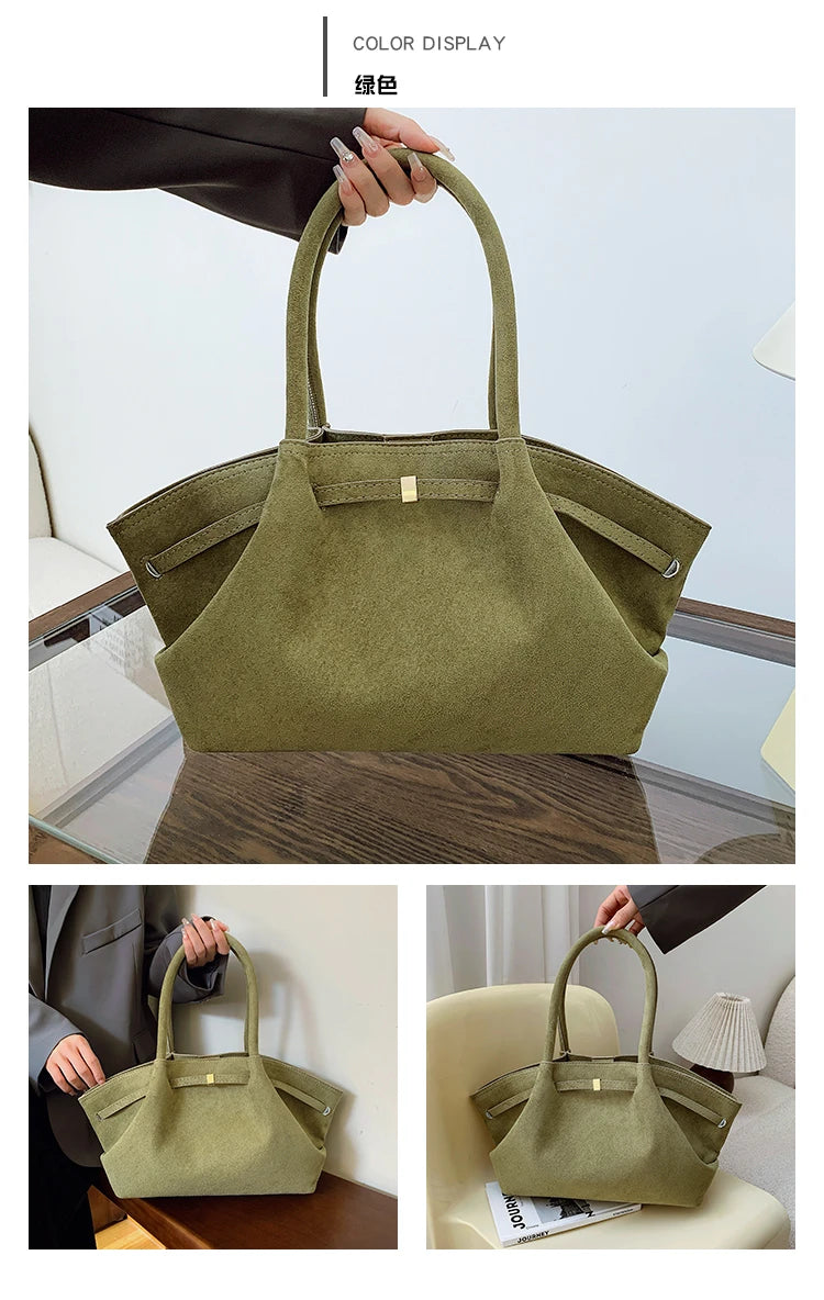 Fashion Large Capacity Tote Bag 2025 New Concise Versatile High Quality Women's Shoulder Bags Trend Commute Underarm Women's Bag