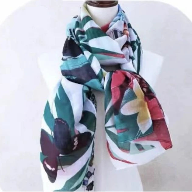 scarf  for woman brand luxury scarf elegant womens shawl silk scarves woman Autumn and winter classic print high-end scarf