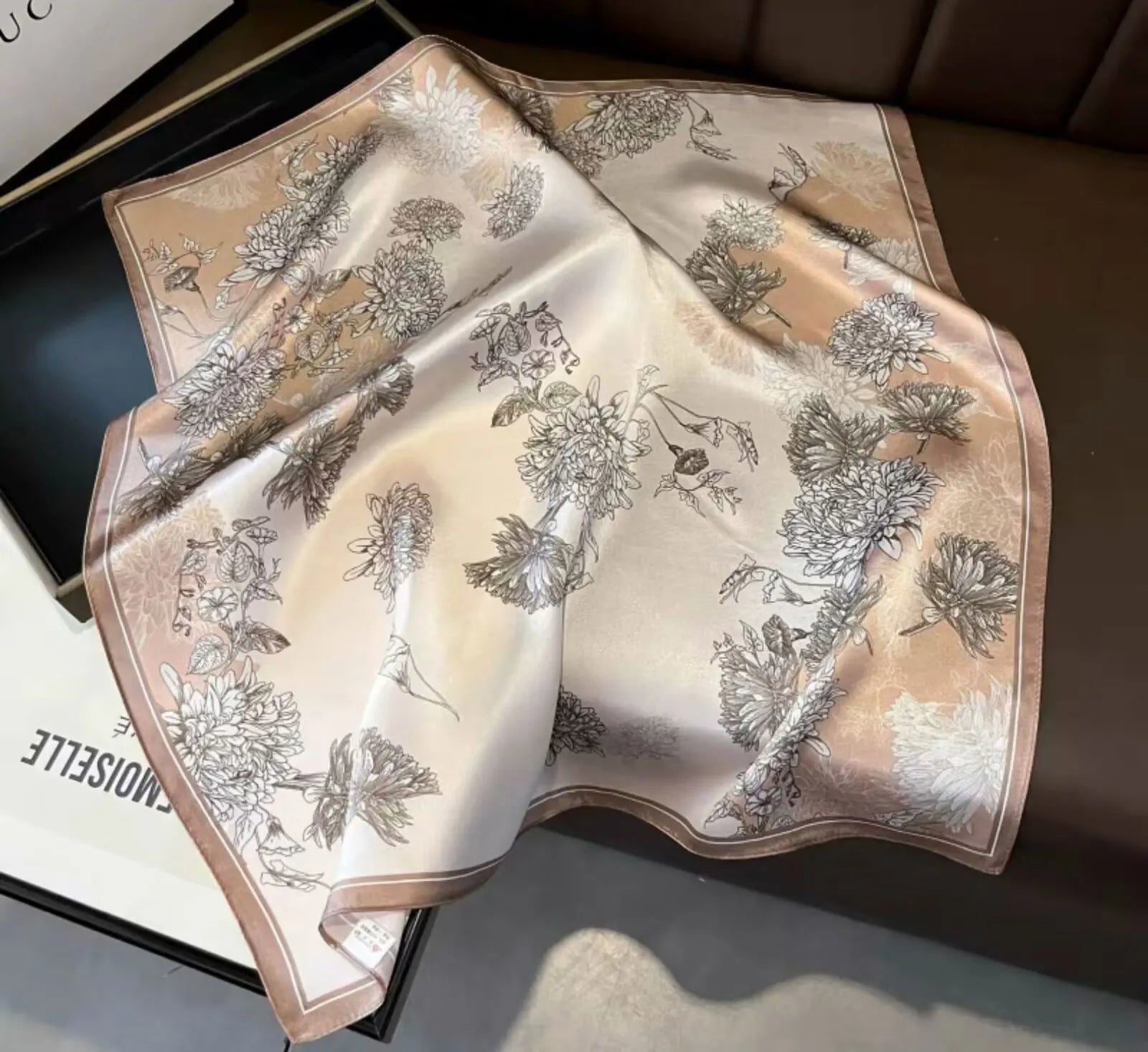 وشاح حريري طبيعي 100%، شال نسائي، أوشحة، أوشحة نسائية، أوشحة، أوشحة جديدة للرقبة والشعر، شال صغير للمكتب، شال باشمينا، حجاب نسائي، باندانا