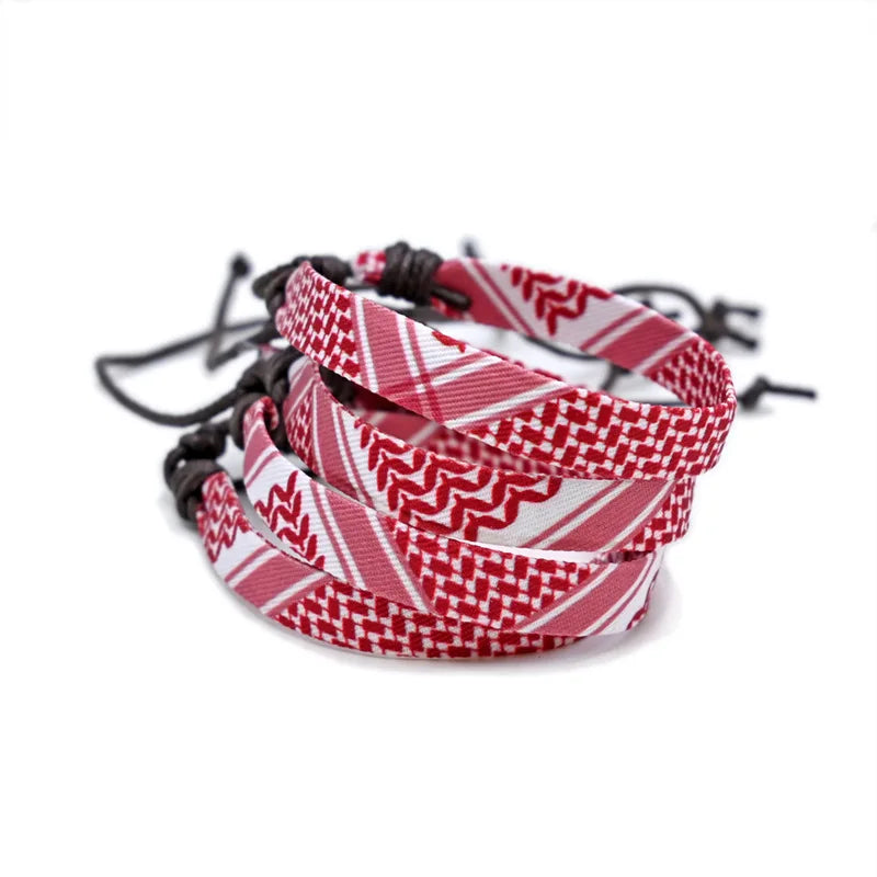 Braided Bracelets For Men And Women Personalized Fashion Jewelry Accessories Woven Handmade Bracelet Couple Gift Arabic New