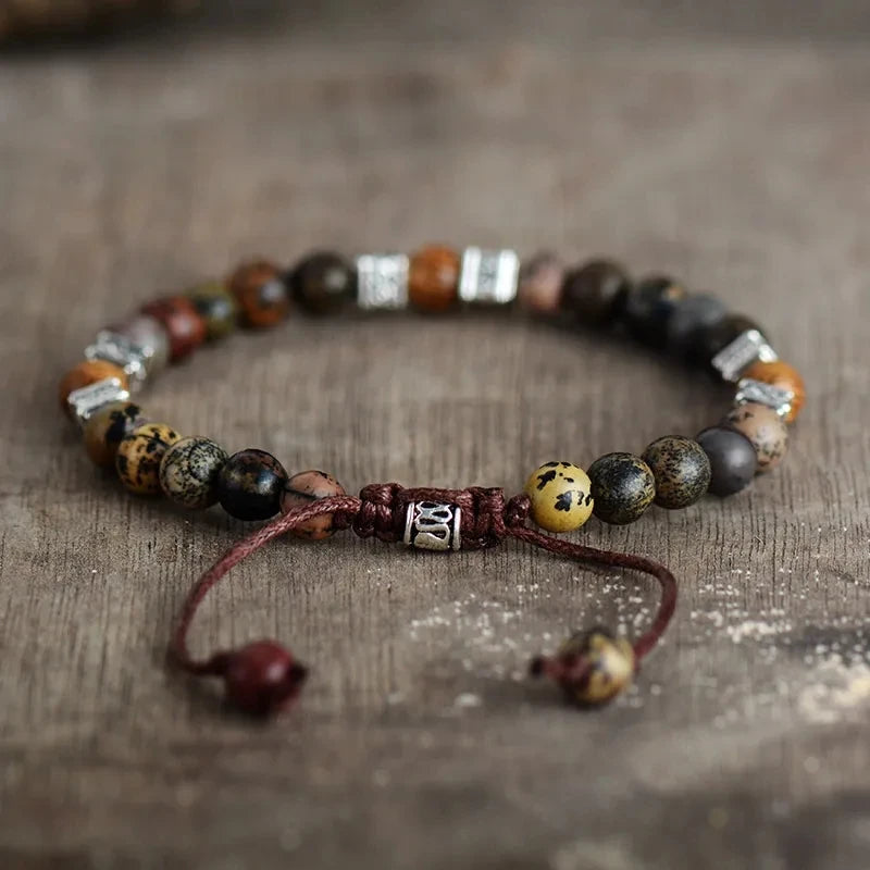Men Bracelets Steampunk Beads Macrame Bracelet Friendship Lovers Couples Adjustable Bracelet Bijoux Jewelry Wholesale