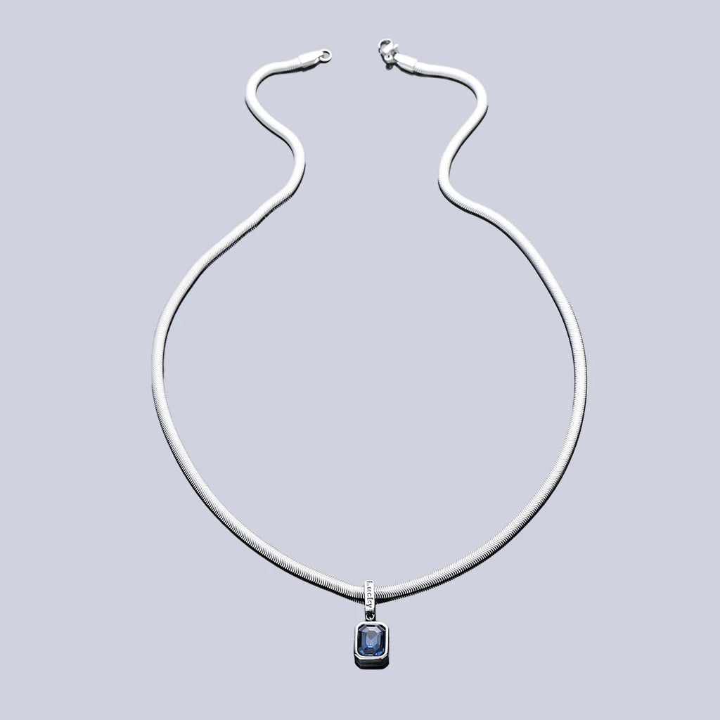 Snake Chain Pendant Necklace Is Simple And Fashionable, Suitable For Men Snake Bone Chain Accessories