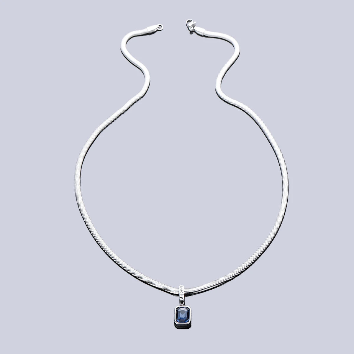 Snake Chain Pendant Necklace Is Simple And Fashionable, Suitable For Men Snake Bone Chain Accessories
